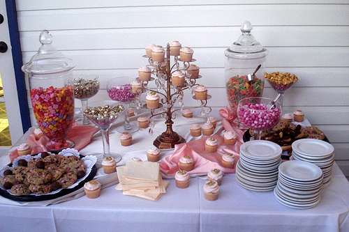The dessert wedding